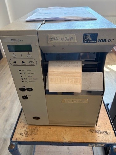 Zebra 105sl thermo - dt/tt,