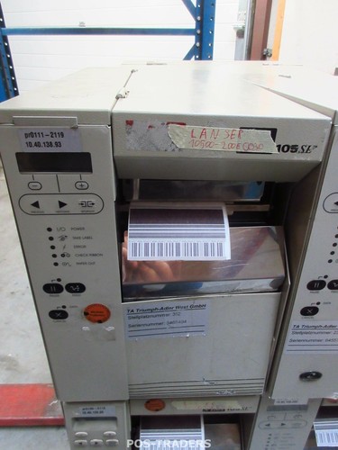 Zebra 105sl 10500 200e 0030 - 105sl, 10500-200e-0030