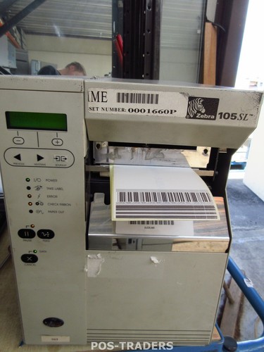 Zebra 105sl thermo - thermo, label