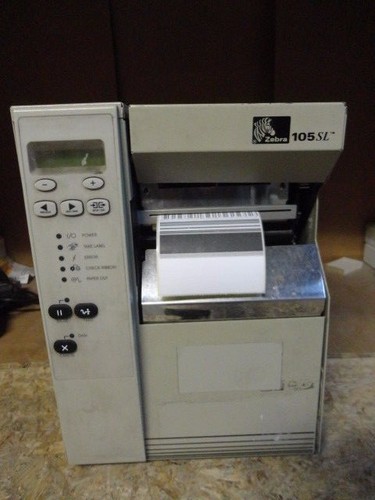 Zebra 105sl thermo transfer - thermo,