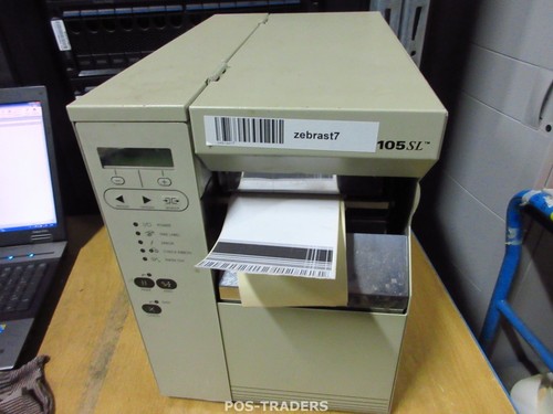 Zebra 105sl label - zebra, dt/tt
