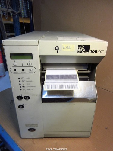 Zebra 105sl lan network - zebra,