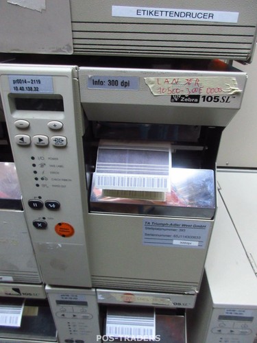 Zebra 105sl 10500 300e - zebra, 10500-300e-0000