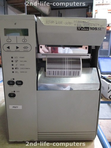 Zebra 105sl thermal label - zebra,